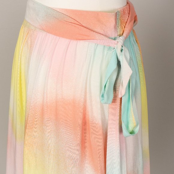NWT ModCloth pastel rainbow skirt - 3X - Picture 3 of 5
